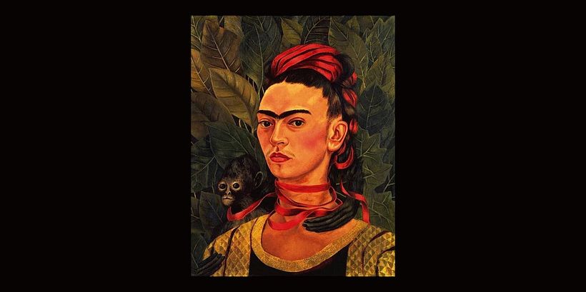 Self Portrait with Monkey