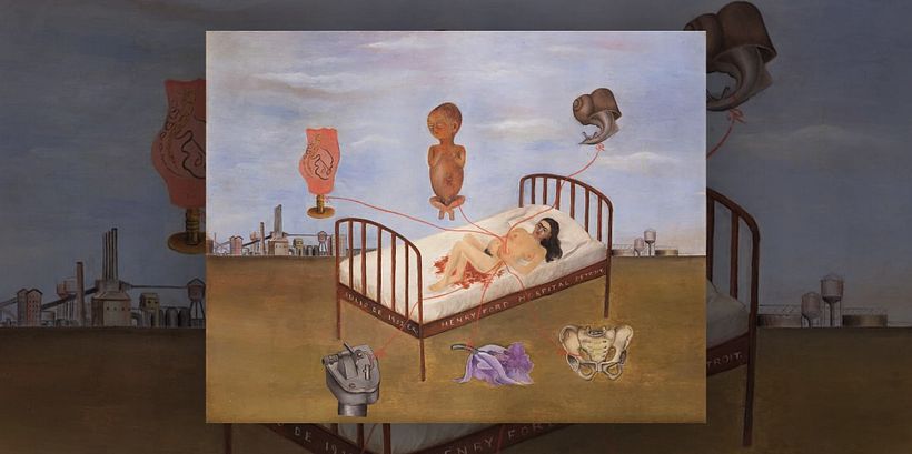 Henry Ford Hospital by Frida Kahlo