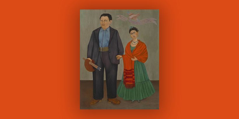 Frida and Diego Rivera by Frida Kahlo
