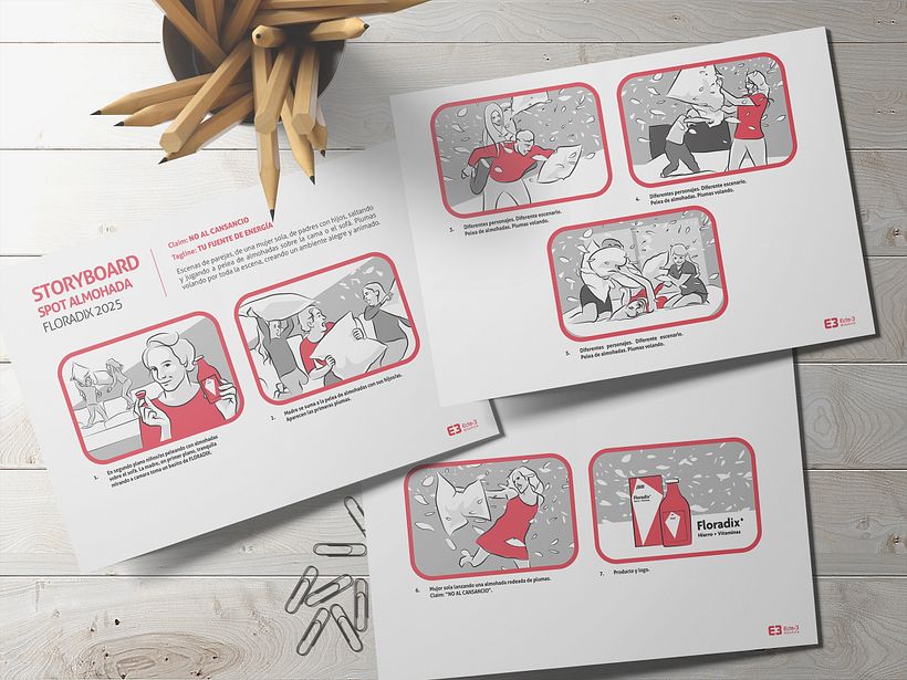 STORYBOARD - Propuesta Spot TV / Almohada