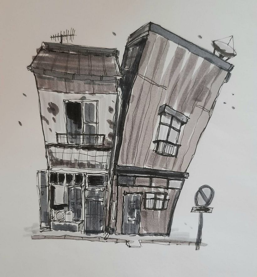 My project for course: Expressive Architectural Sketching with Colored Markers 2