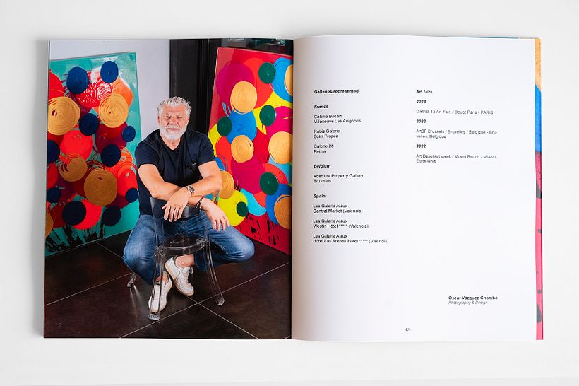 Catálogo de arte del artista S.A Candela,Galería Alaux.  8