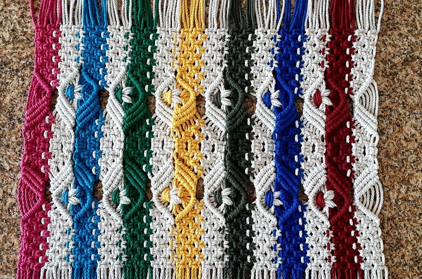 My project for course: Macramé: Basic and Complex Knots 4