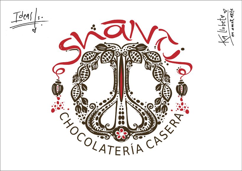 SHANTI Chocolates Artesanales | AR | Ilustración & Branding  4