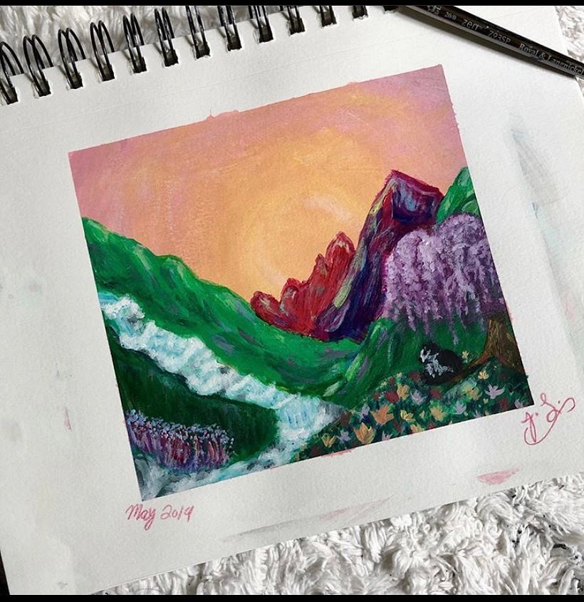 “The Sunset Cat” May 2019