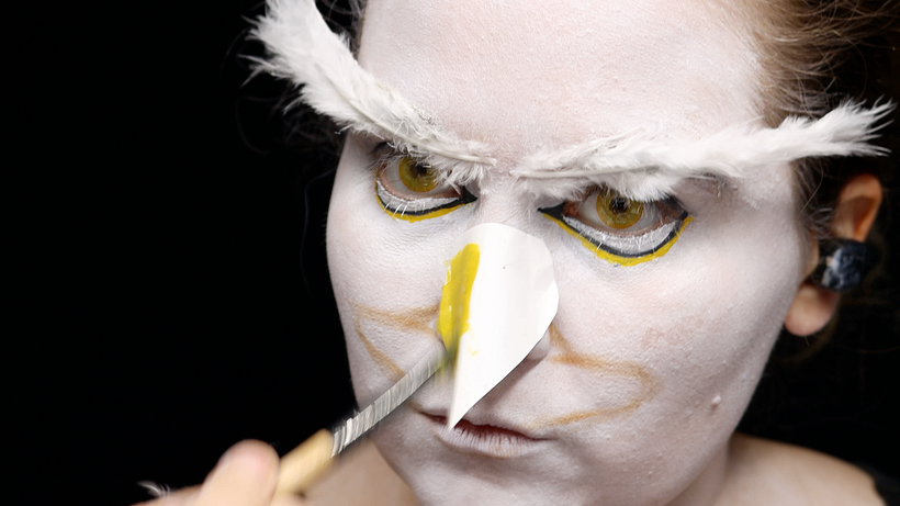 Happy 4th of July! Cursed Bald Eagle Makeup 🦅 🇺🇸 4
