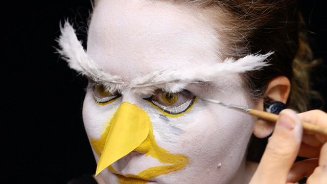 Happy 4th of July! Cursed Bald Eagle Makeup 🦅 🇺🇸 5