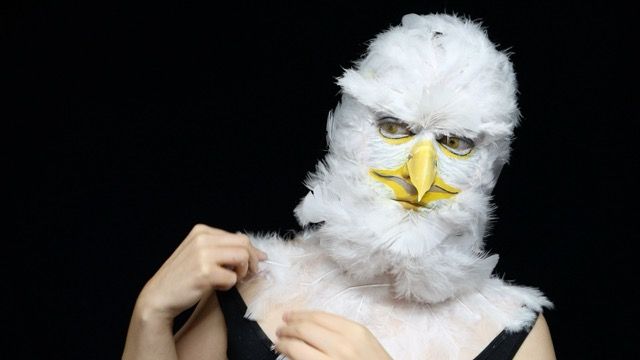 Happy 4th of July! Cursed Bald Eagle Makeup 🦅 🇺🇸 8