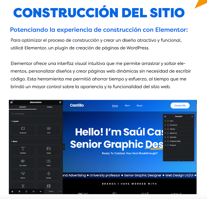 Mi proyecto del curso: Diseño web sin código con Elementor y Wordpress 2