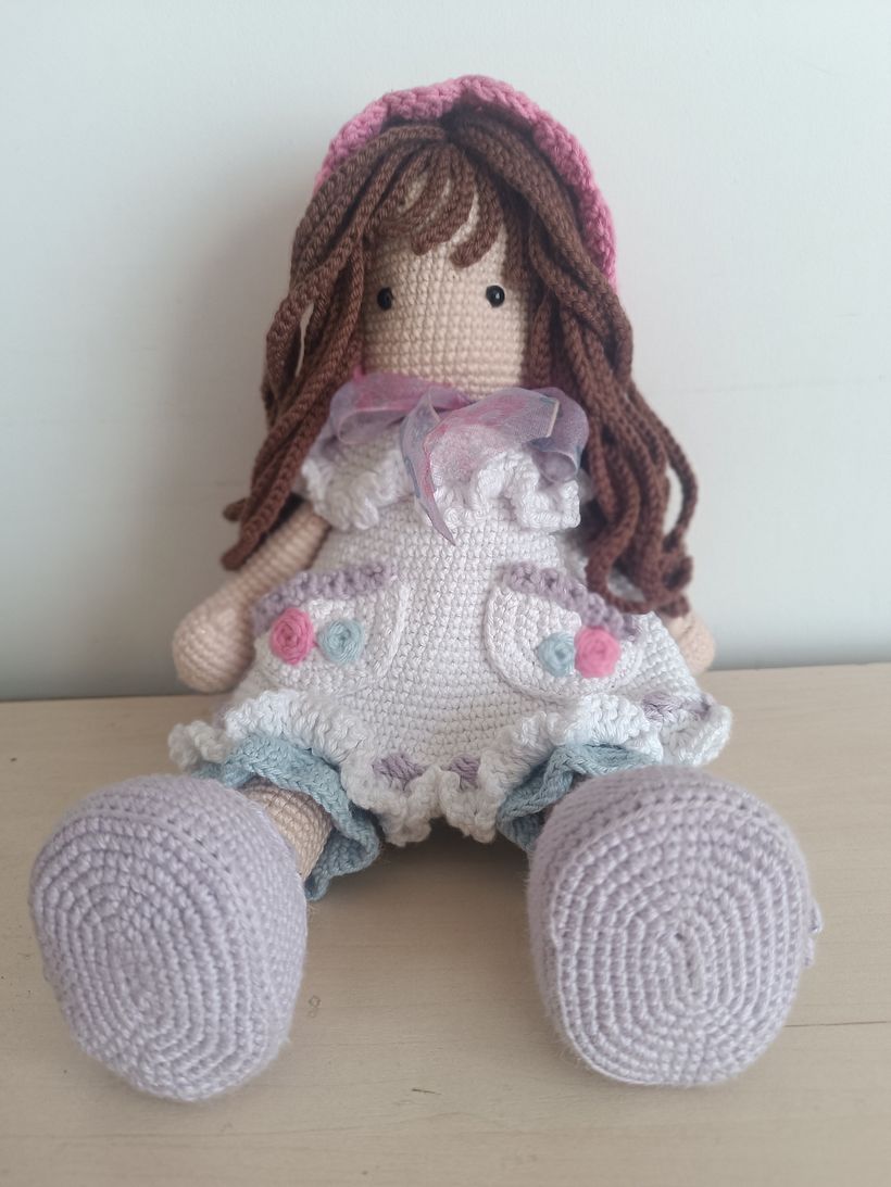 Mi proyecto del curso: Elaboración de muñecas amigurumi románticas 2
