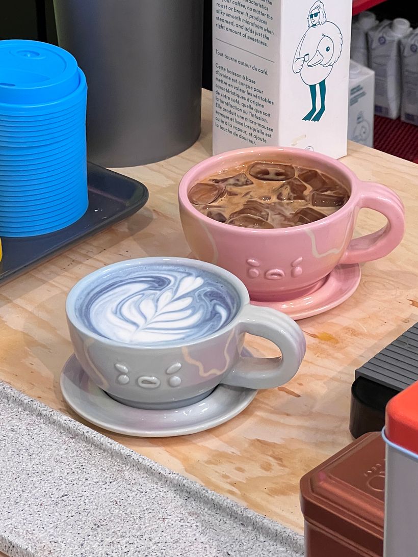 Coffee Mugs for a Local Cafe 1