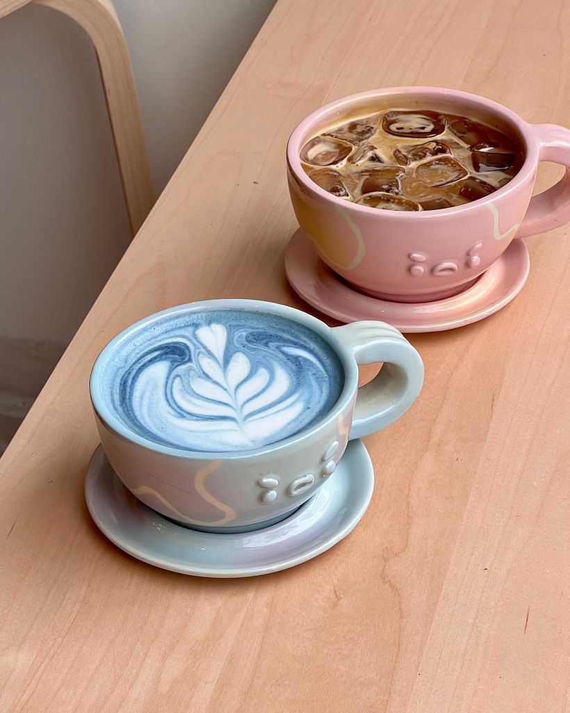 Coffee Mugs for a Local Cafe 3
