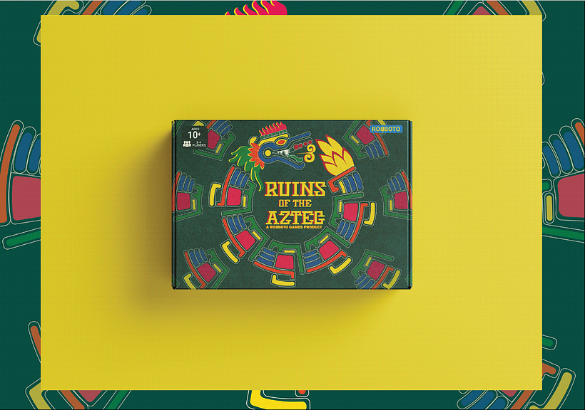 RUINS OF THE AZTEC [BOARD GAME] 2