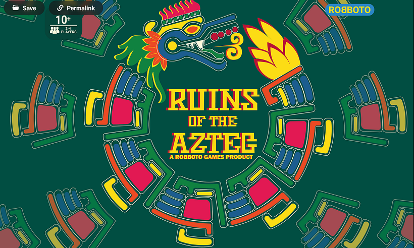RUINS OF THE AZTEC [BOARD GAME] 6