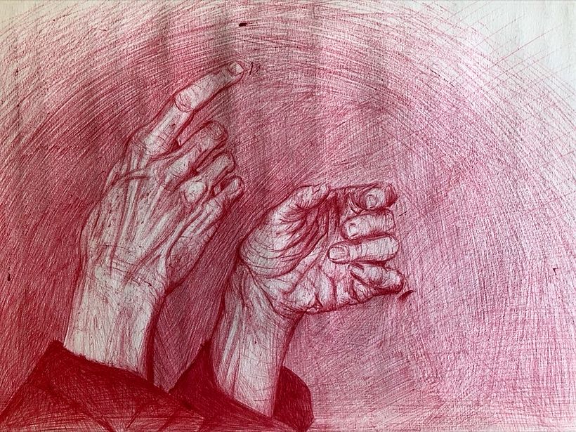 Mein Abschlussprojekt für den Kurs: Kugelschreiber-Illustration im Skizzenbuch: Aus Fehlern lernen 9