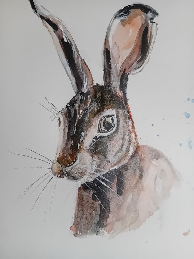 Mein Abschlussprojekt für den Kurs: Experimentelle Aquarelltechniken für Anfänger 1