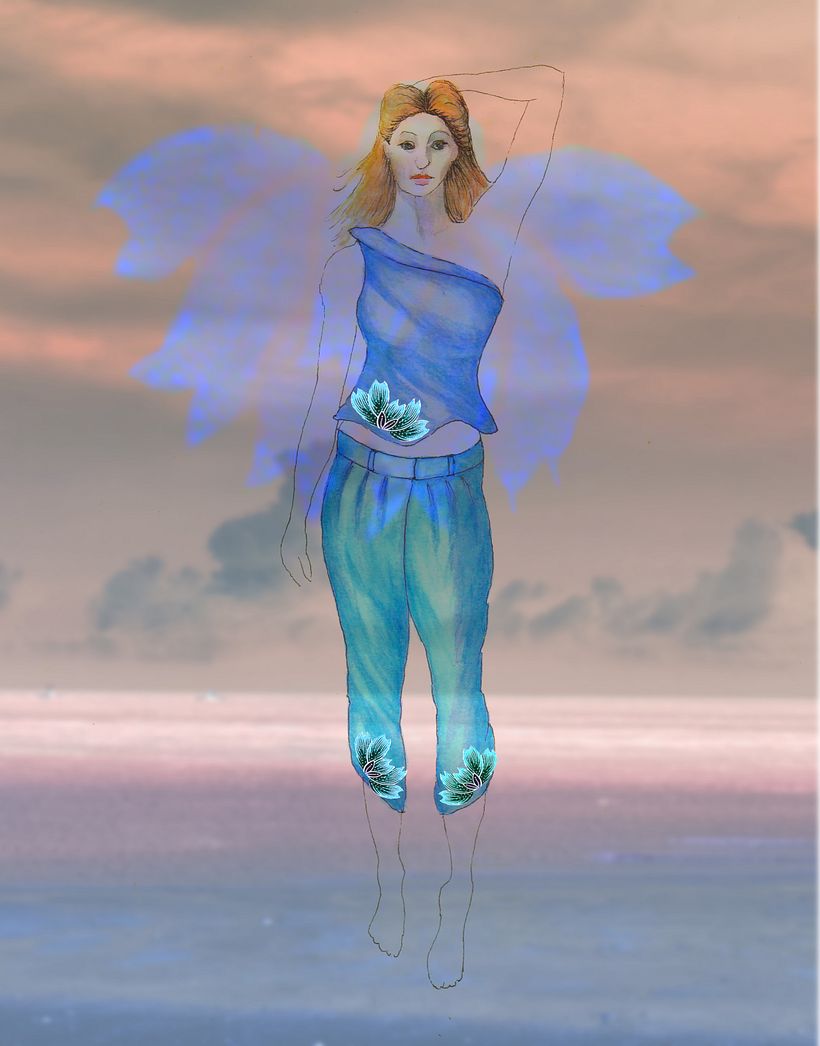 My project for course: Watercolor Fashion Illustration: Silhouette, Color and Flow 1