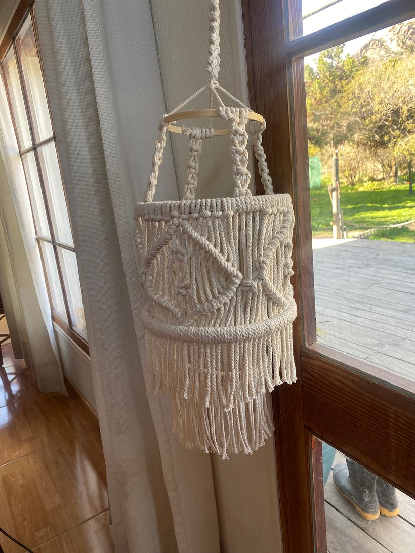 Mi proyecto del curso: Diseño de accesorios en macramé - Design de acessórios