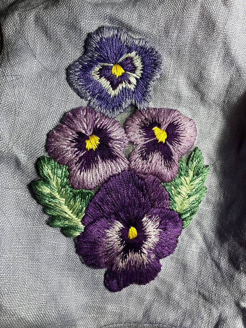 Mi proyecto del curso: Bordado freestyle sobre tul para principiantes 3