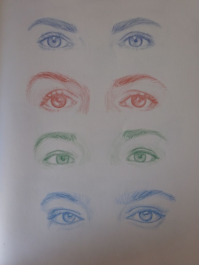 Mi proyecto del curso: Dibujo de retratos llamativos con lápices de colores 3