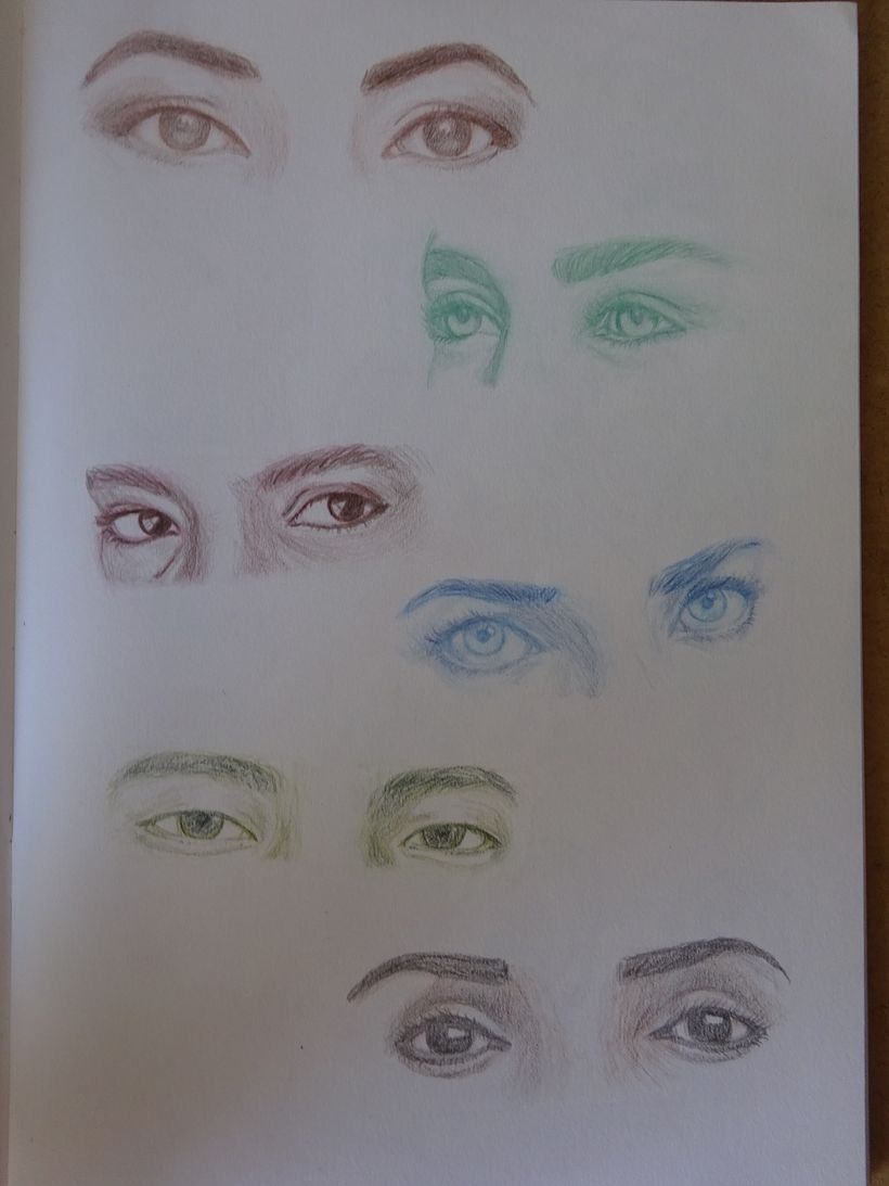Mi proyecto del curso: Dibujo de retratos llamativos con lápices de colores 5