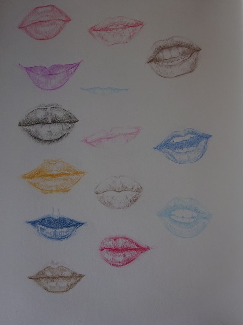 Mi proyecto del curso: Dibujo de retratos llamativos con lápices de colores 10