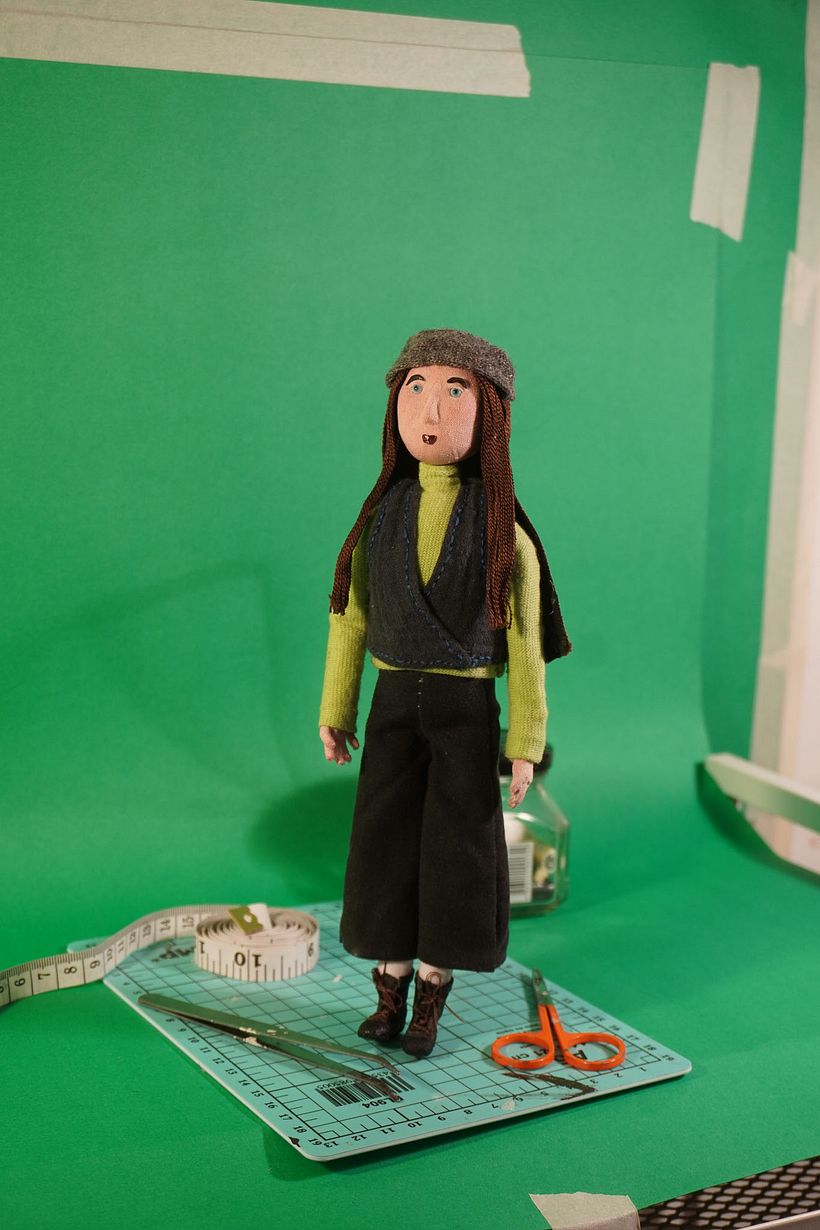 Cardamom Girl, títere de stop motion