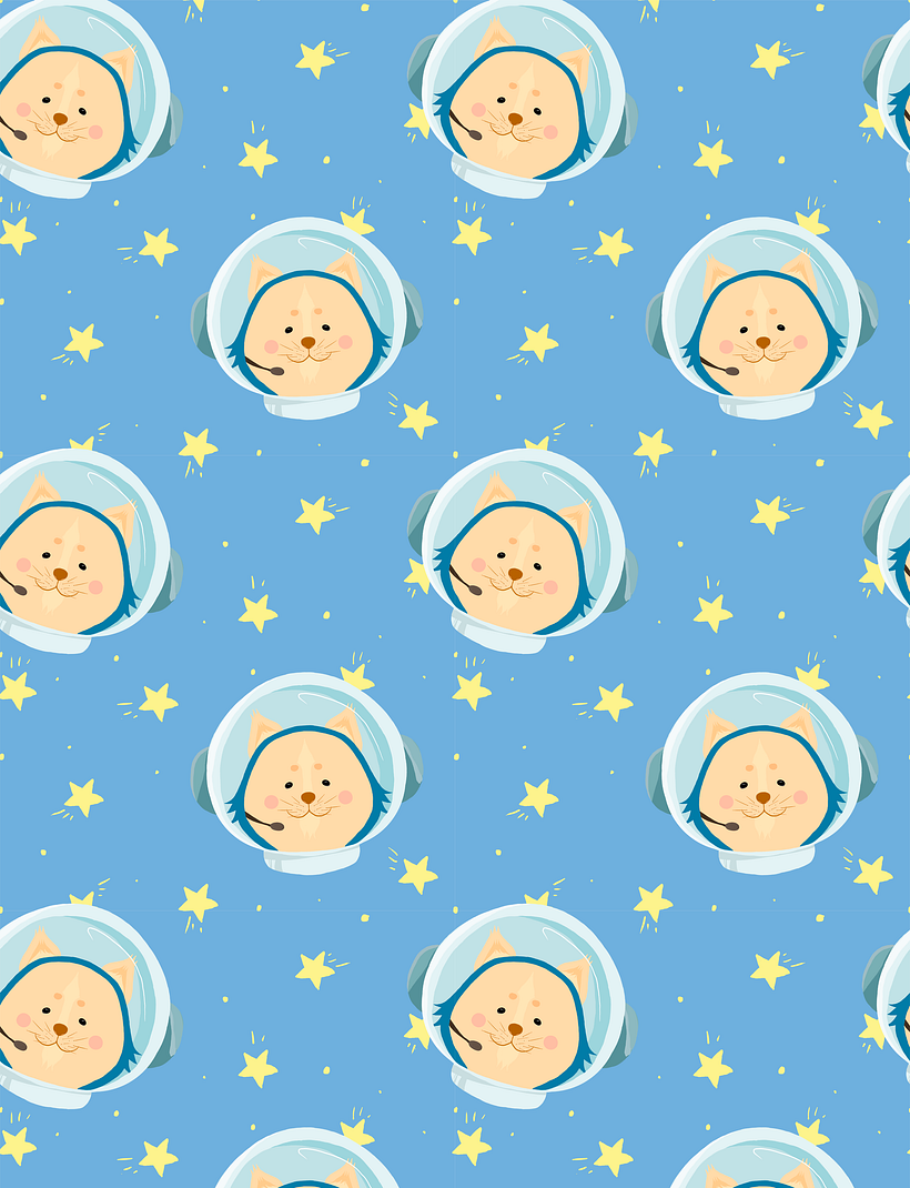 Meu projeto do curso: Design de estampa para superfície têxtil com Photoshop 2