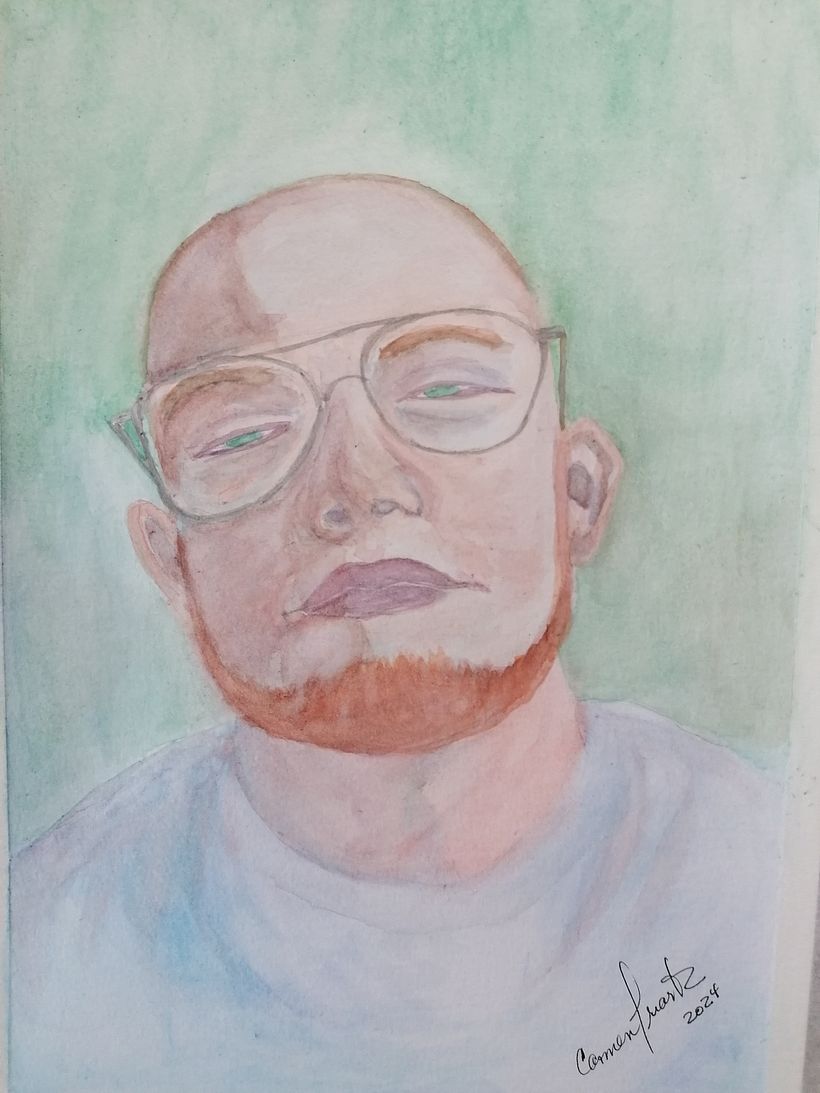 Mi proyecto del curso: Retrato artístico en acuarela 1