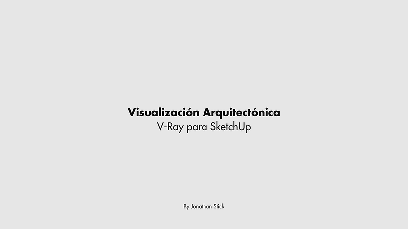 Visualización arquitectónica 2