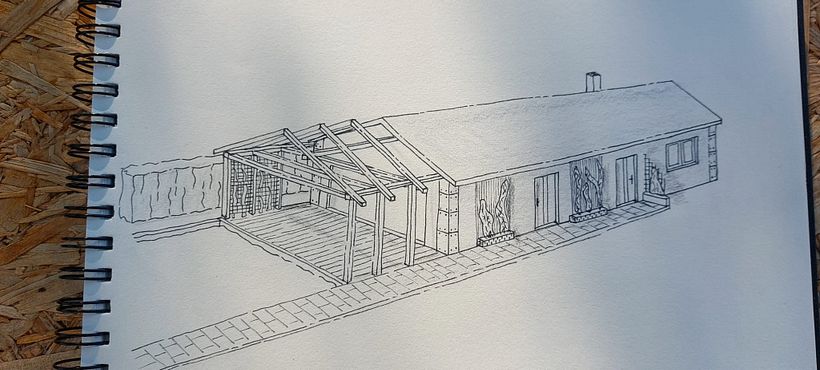 My project for course: Architectural Drawing: From Imagination to Conceptualization 4