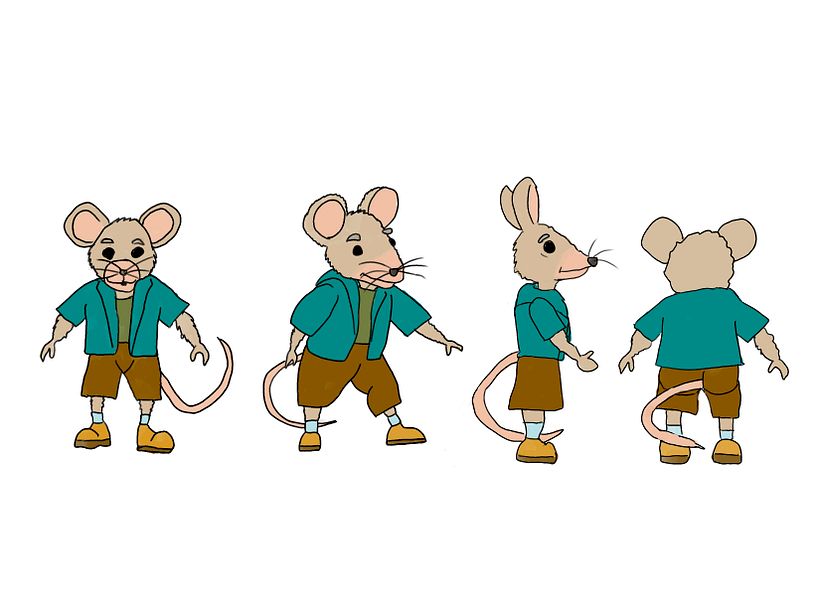 Mi proyecto del curso: Rigging y animación de personajes en Moho 5