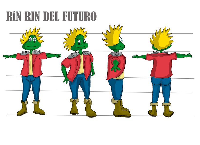 Mi proyecto del curso: Rigging y animación de personajes en Moho 6
