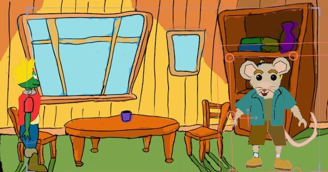 Mi proyecto del curso: Rigging y animación de personajes en Moho 8