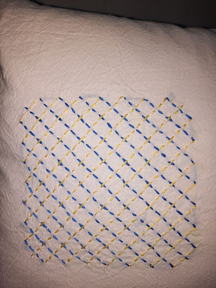 Mi proyecto del curso: Introducción al bordado japonés sashiko 2