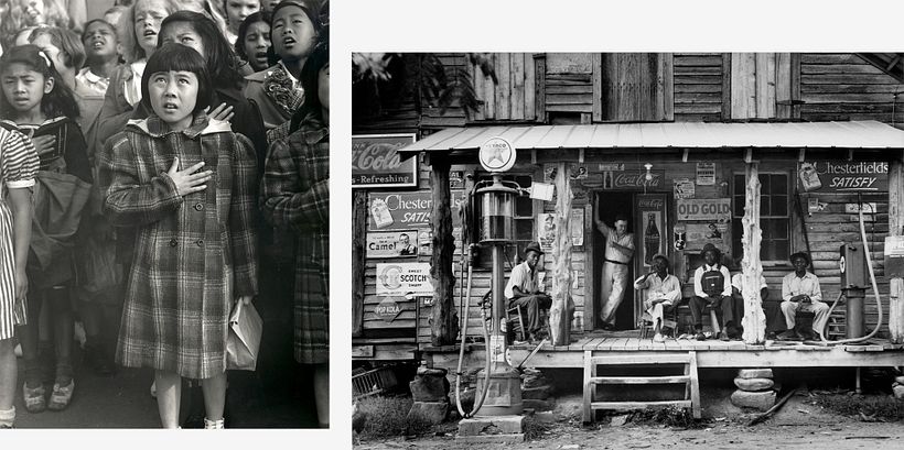 Photograph by Dorothea Lange