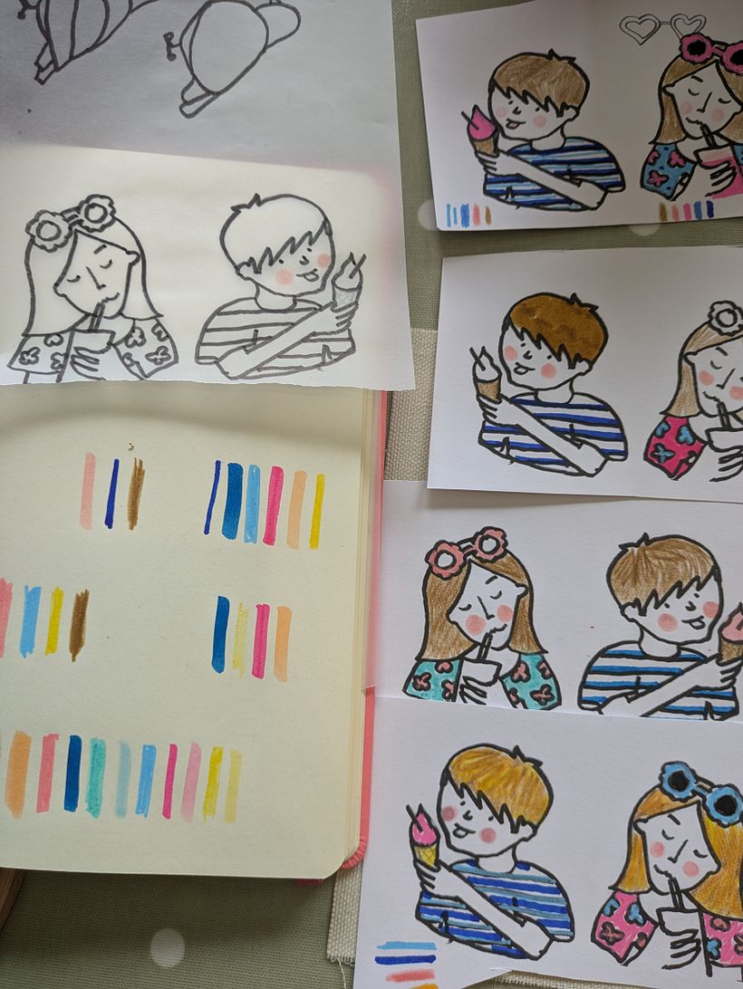 My project for course: Character Illustration with Needle and Thread 2