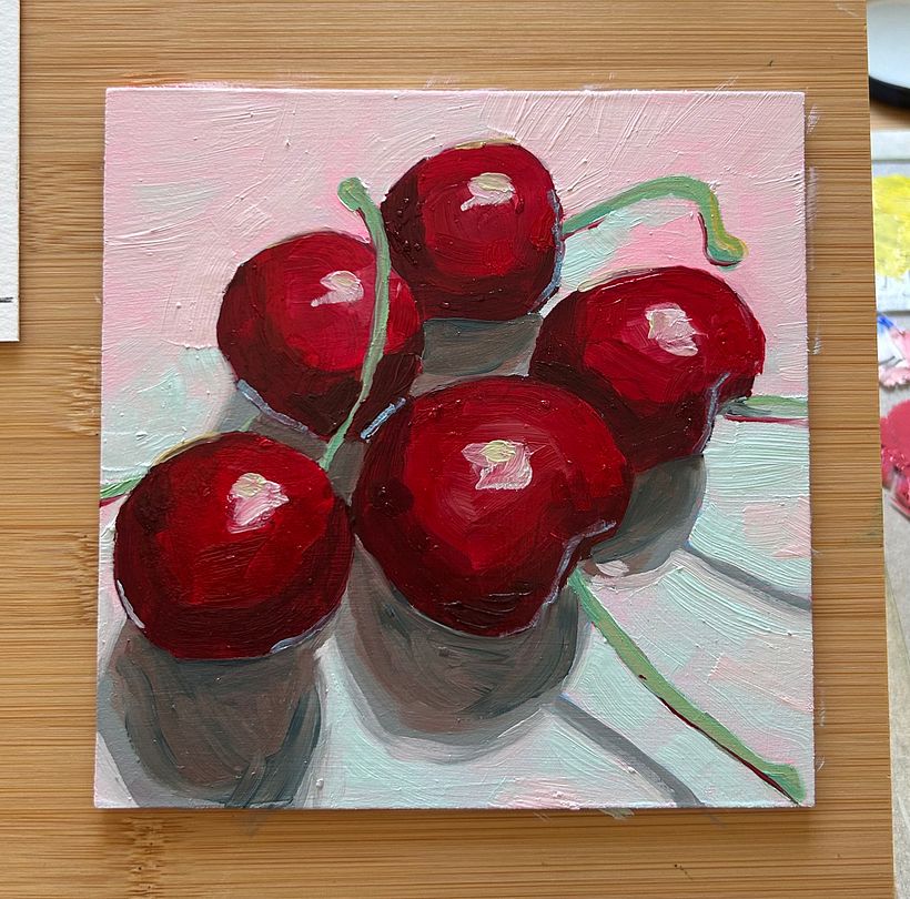 Mi proyecto del curso: Técnicas de pintura contemporánea al óleo 2