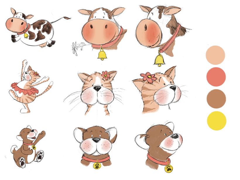 Character design.