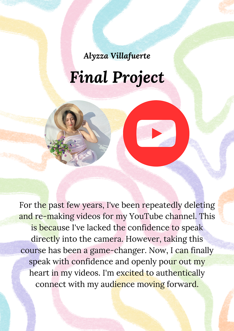 My project for course: Public Speaking: Find Your Unique Voice 1