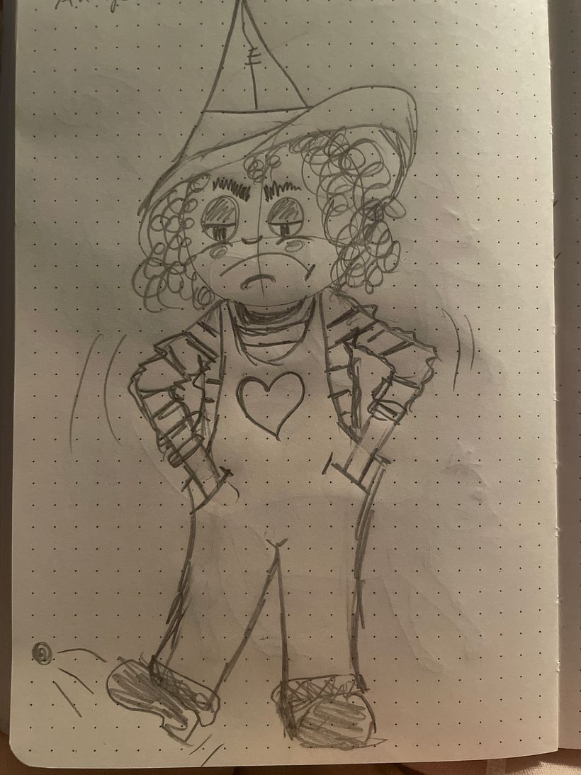 It’s definitely not perfect but I really had fun drawing her