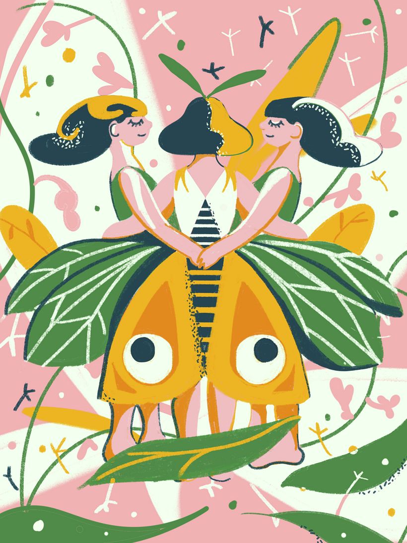 My project for course: Creative Composition for Illustration with Procreate 2