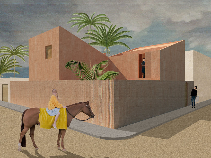 collage exterior