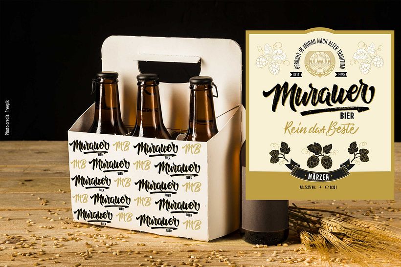 My project for course: Calligraphy and Gestural Lettering for Packaging Projects 15