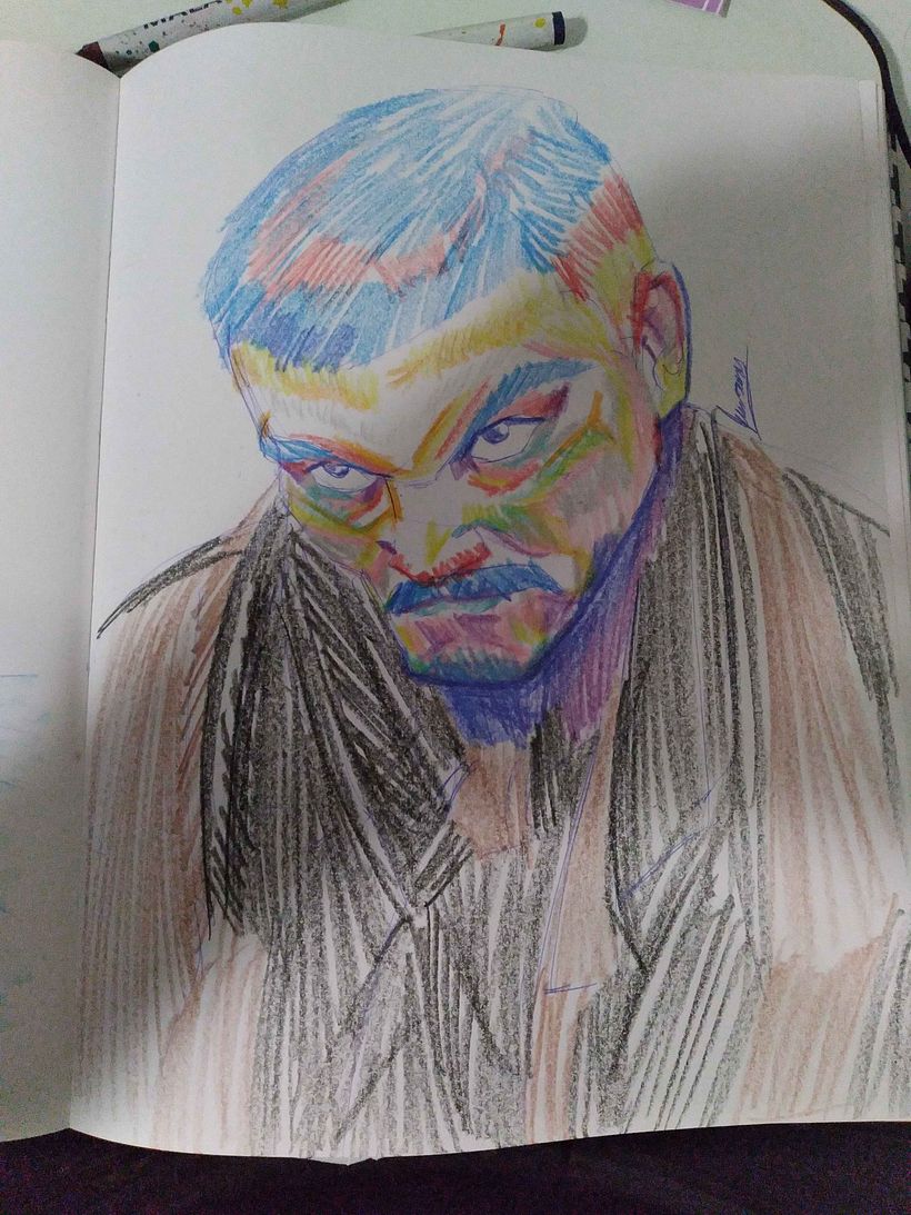My project for course: Expressive Figure Drawing: Explore Lines, Shapes and Colors 3