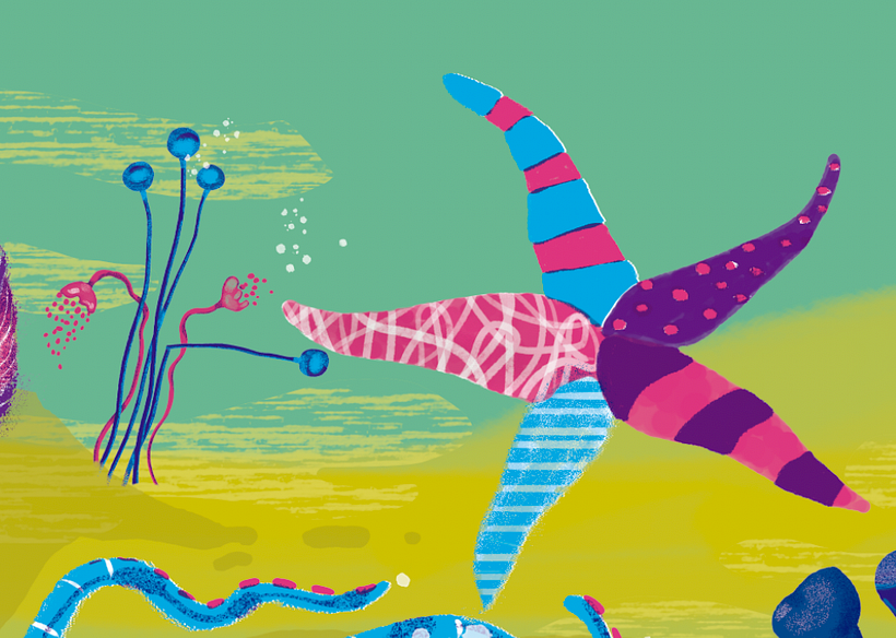 Mi proyecto del curso: Ilustración digital con texturas en Photoshop 7