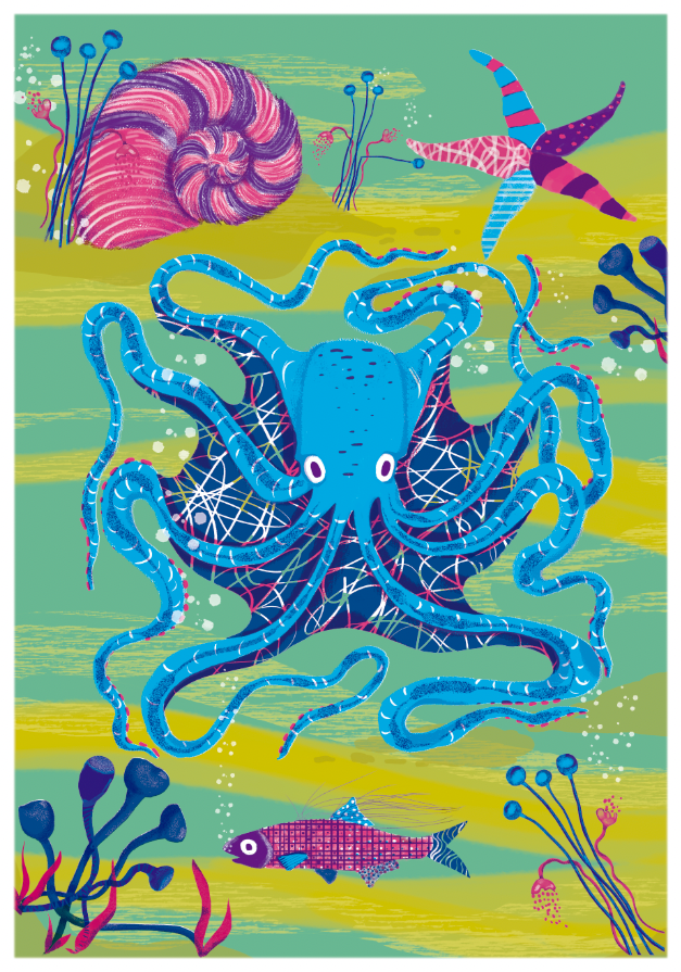 Mi proyecto del curso: Ilustración digital con texturas en Photoshop 2