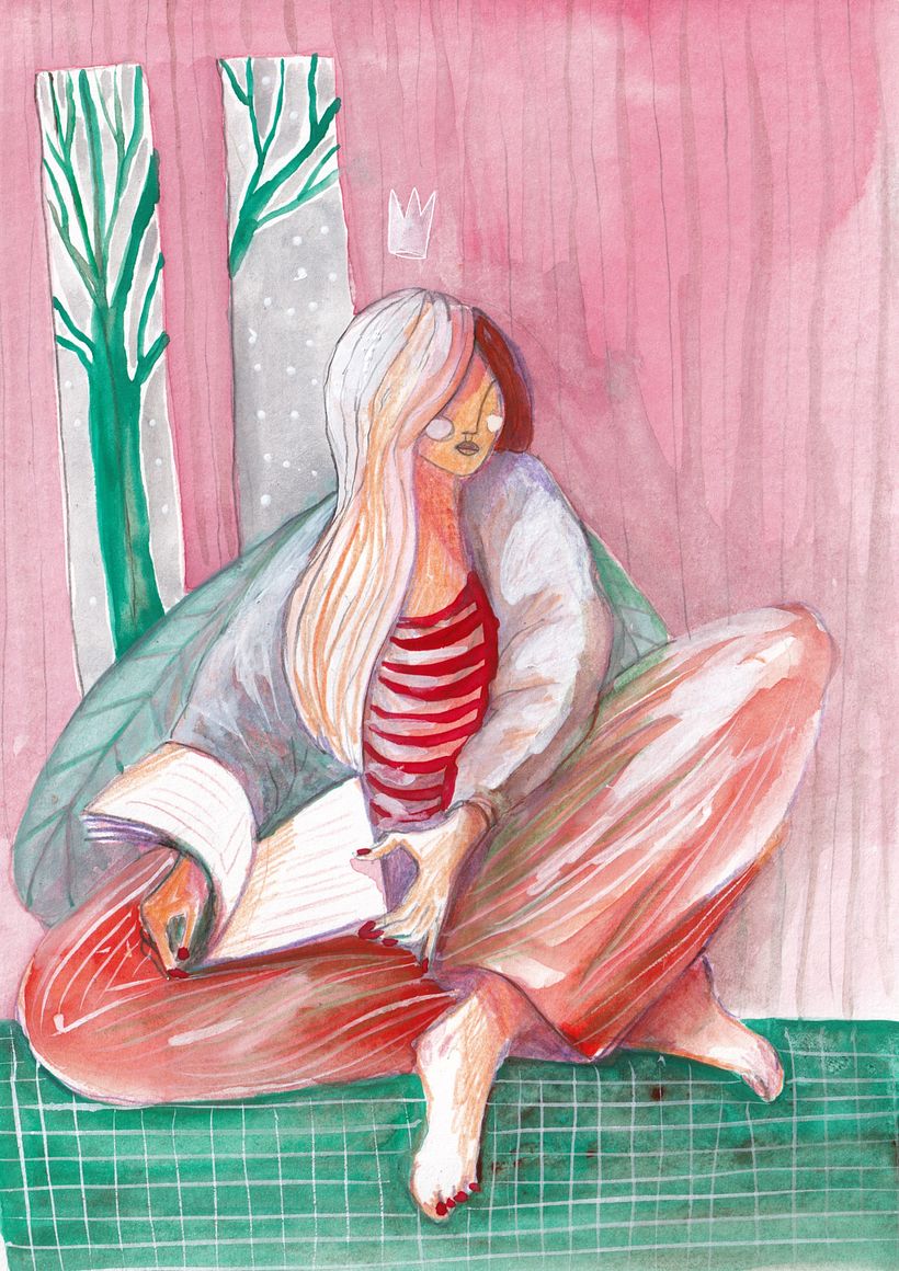 Mi proyecto del curso: Dibujo expresivo de la figura humana: explora formas y colores - Bellas Artes