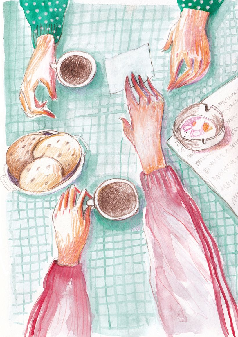 Mi proyecto del curso: Dibujo expresivo de la figura humana: explora formas y colores - Bellas Artes