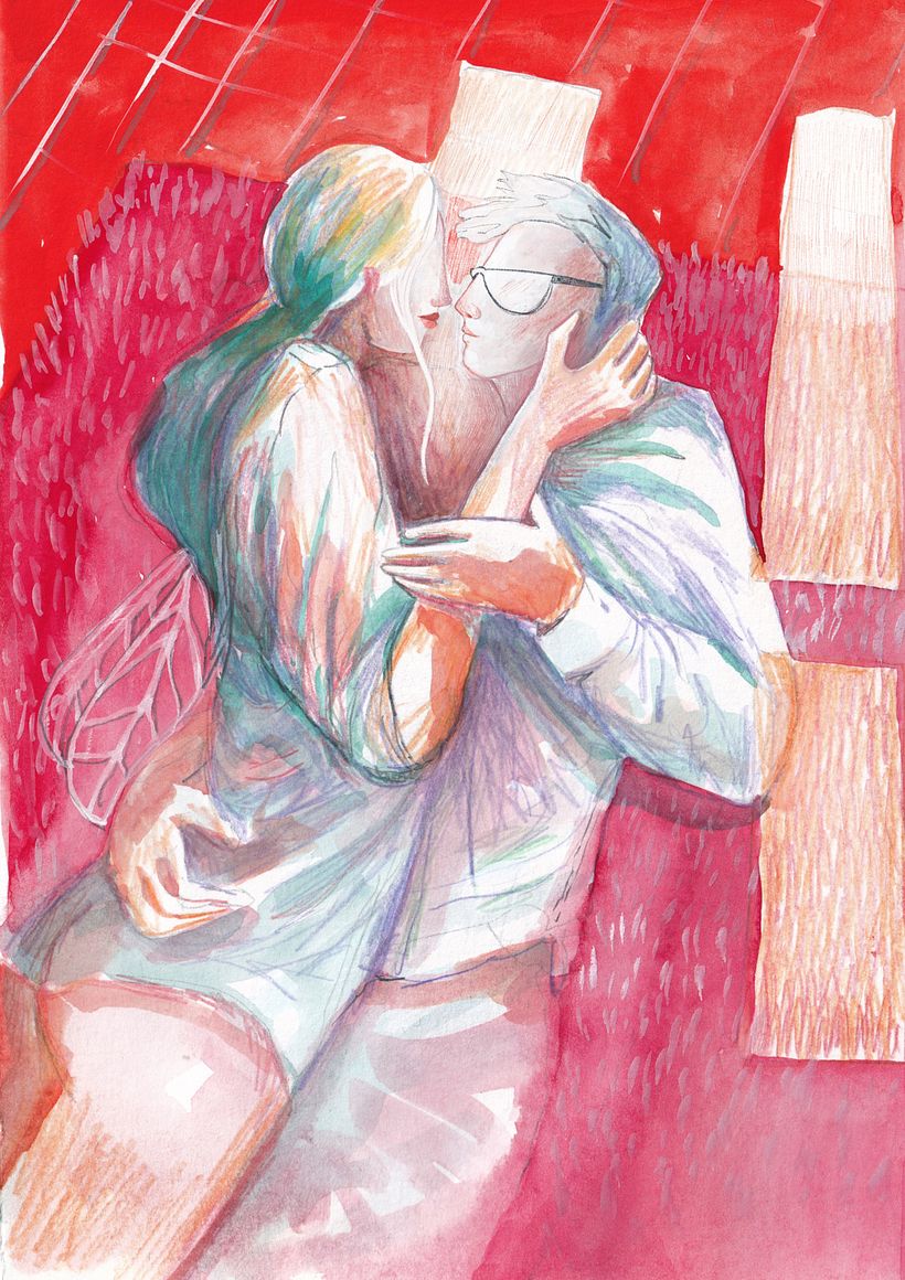 Mi proyecto del curso: Dibujo expresivo de la figura humana: explora formas y colores - Bellas Artes